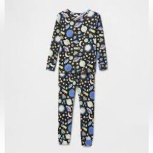 GAP Cosmic Kids Pajama Set - Black and Blue